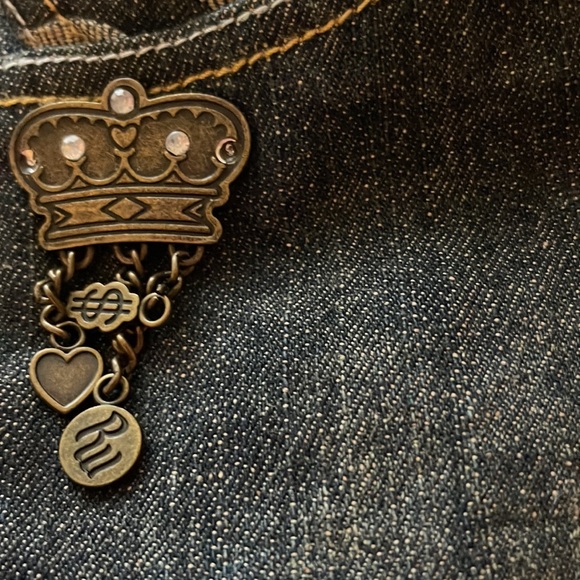 Rocawear Kids Navy and Gold Skirt with ruffle 8 NWOT - Picture 7 of 7